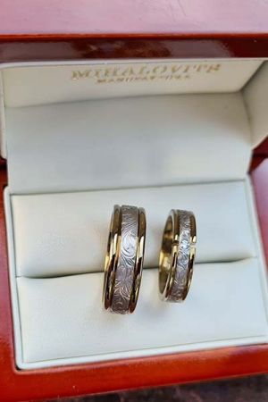 agnes richard titanium wedding rings