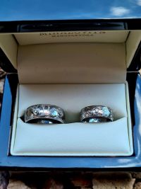 dori miki stainless steel wedding rings