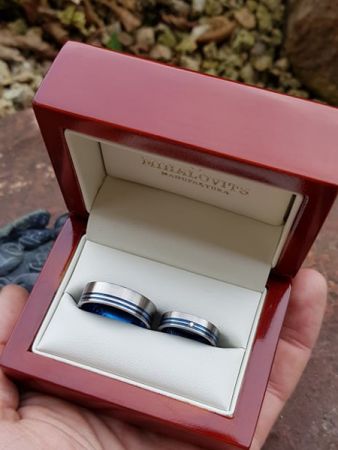 zsuzsa and tamas titaniu wedding ring