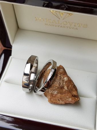 zsofi and benedeks titanium stainless steel wedding ring