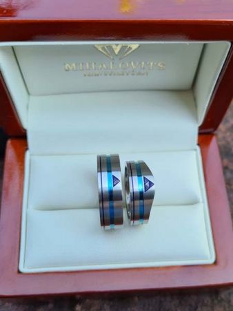 orsolya tamas titanium wedding rings